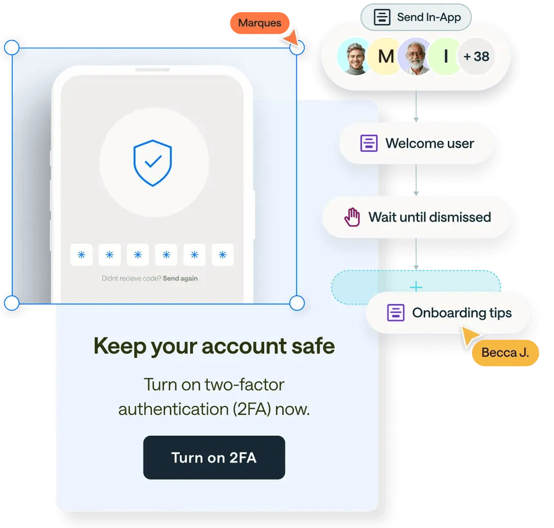 Customer.io in-app messages