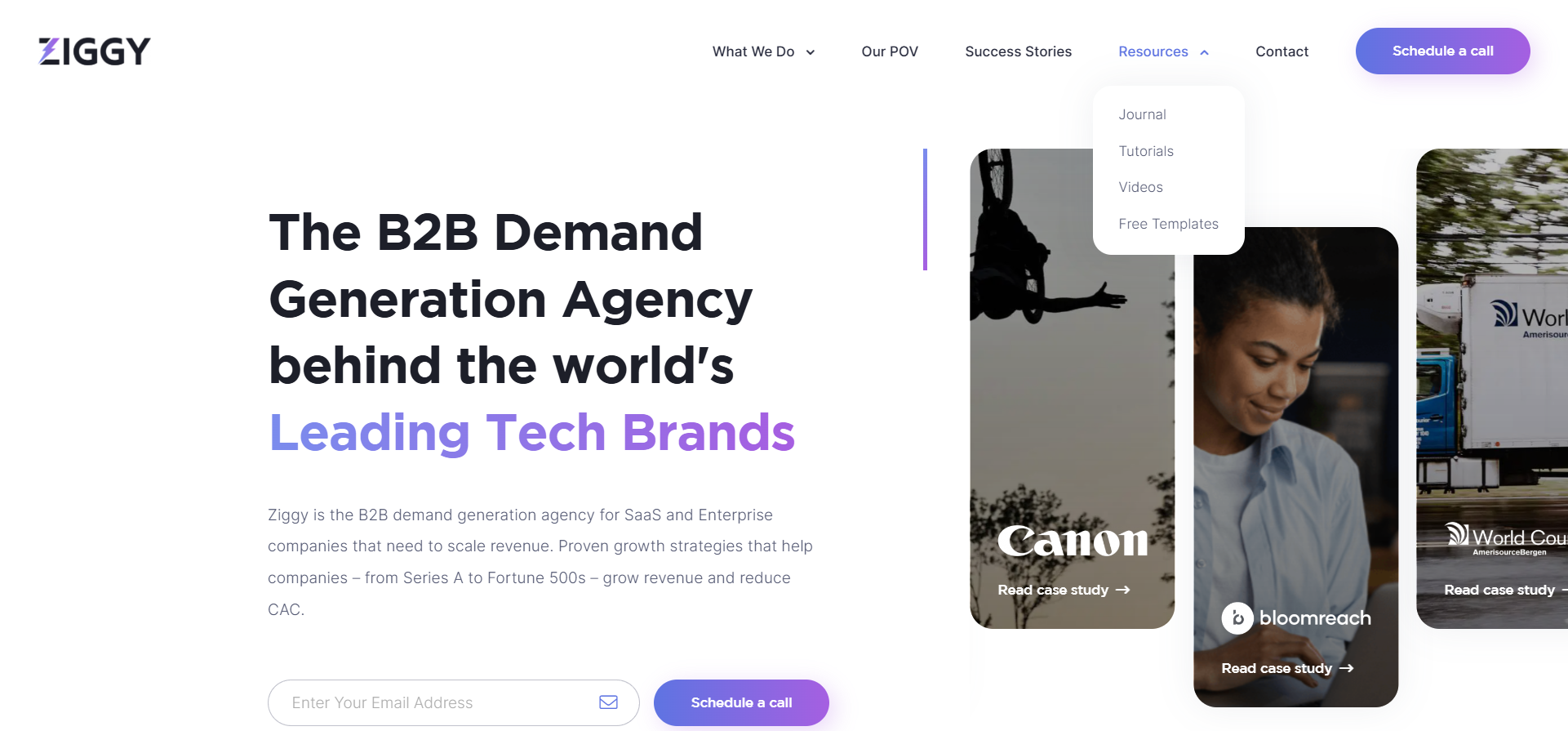Ziggy - The B2B Demand Generation Agency for Tech & Saas - [ziggy.agency]