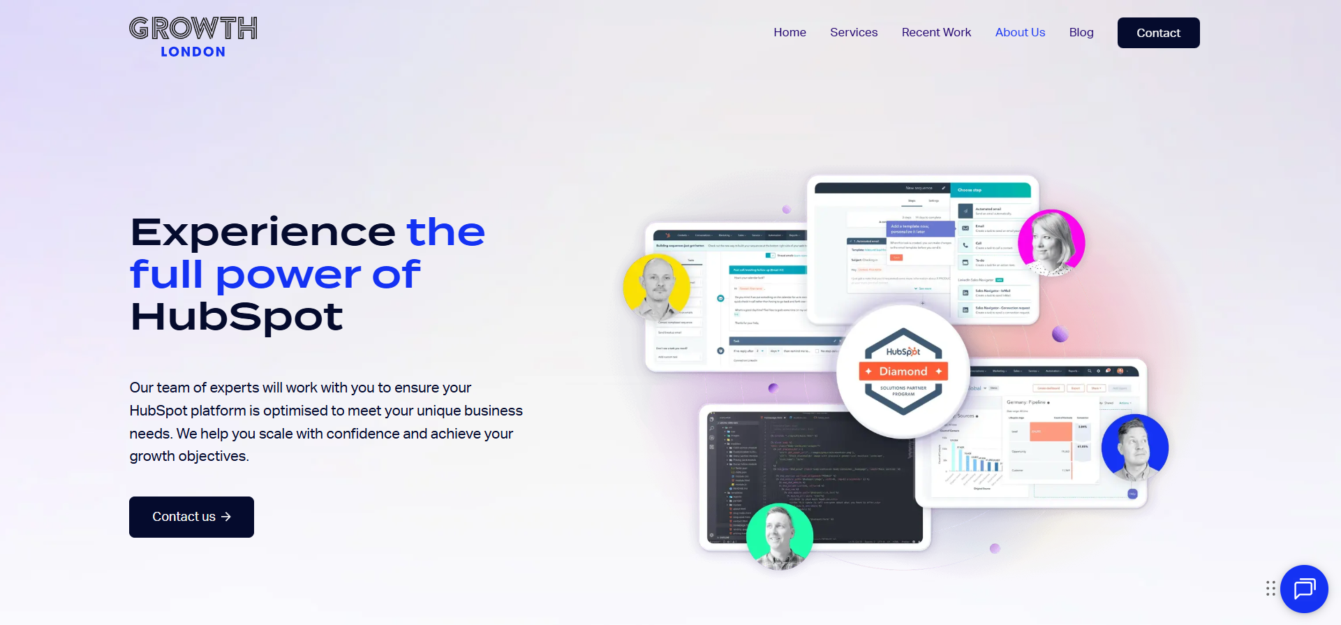 HubSpot Diamond Partner CRM and CMS Consultant in London_ - [www.growthlondon.uk]