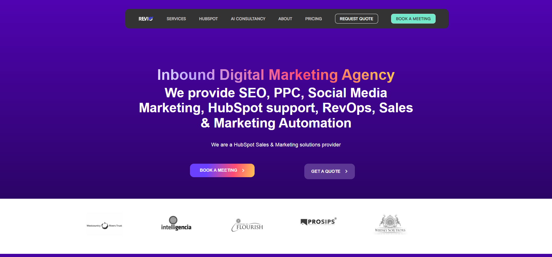 Inbound Sales & Marketing Hubspot Agency & Lead Generation - [revio.agency]
