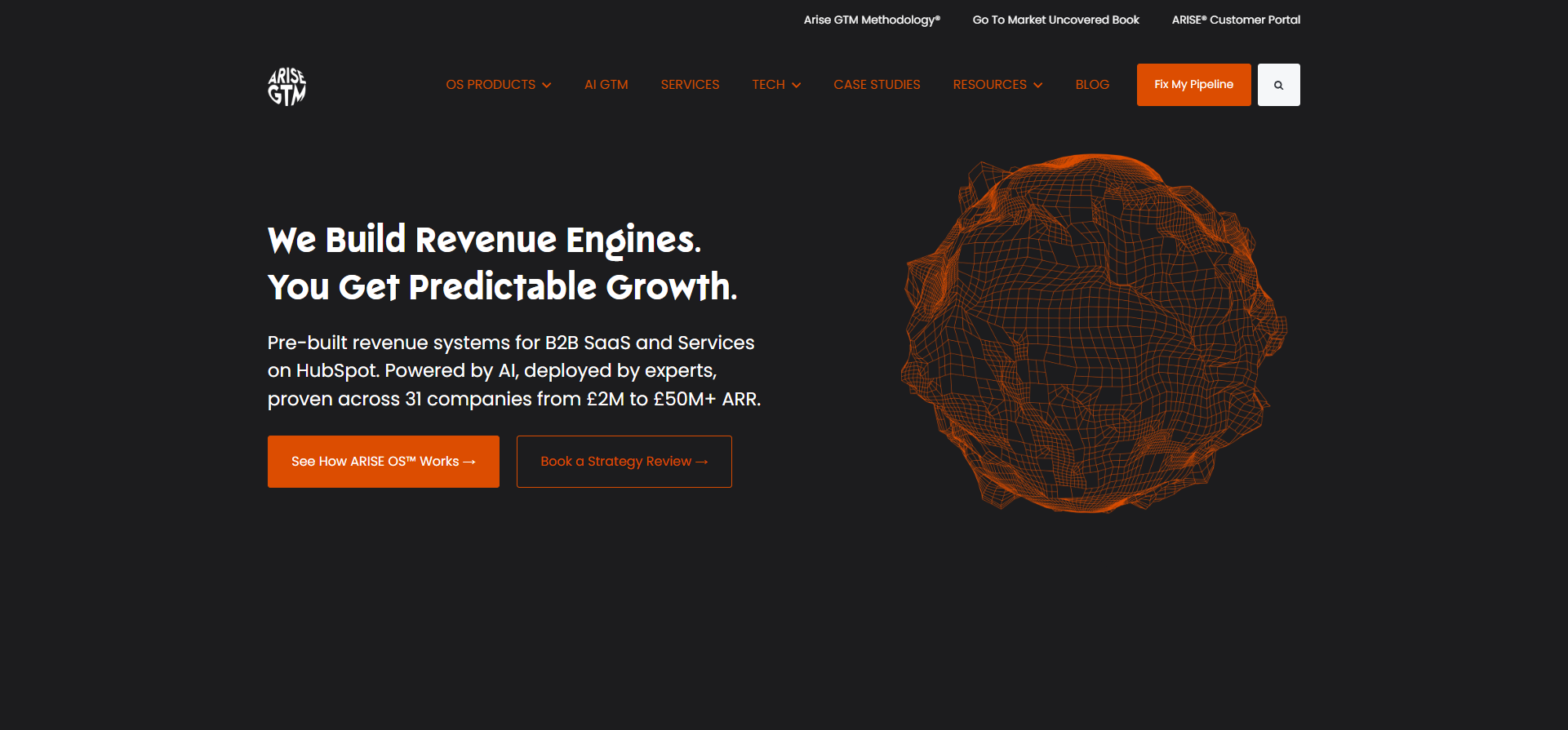 HubSpot GTM & RevOps Agency for B2B SaaS and Fintech - Arise GTM_ - [arisegtm.com]