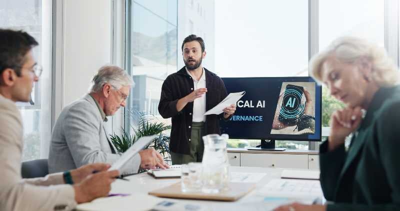 Large Language Model LLM AI salesman selling to enterpise buyers