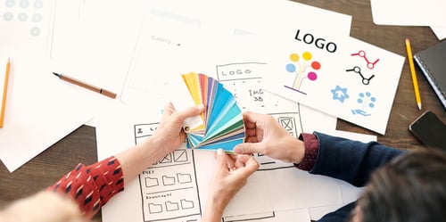 brand identity for a tech startup