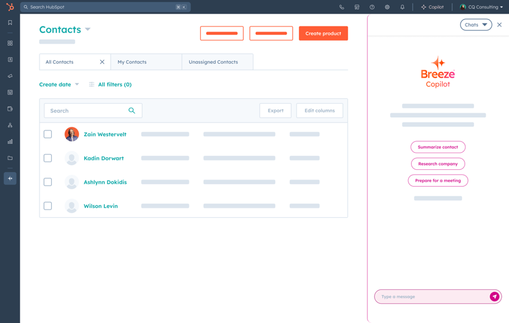 hubspot CRM
